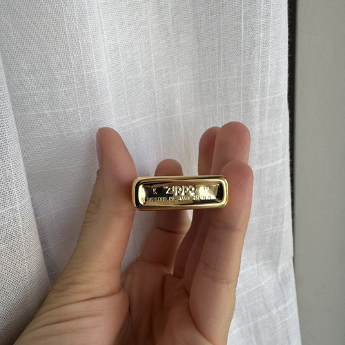 Zippo Slim Venetian Brass lighter vintage, like new