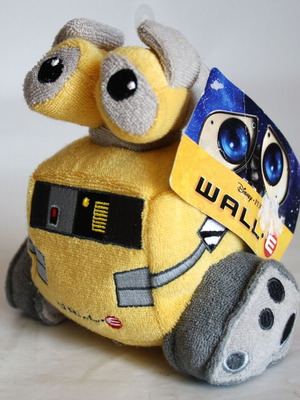 Wall E plush bath toy sponge Disney Pixar new