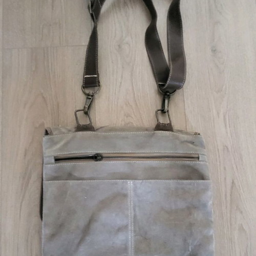 Suede bag