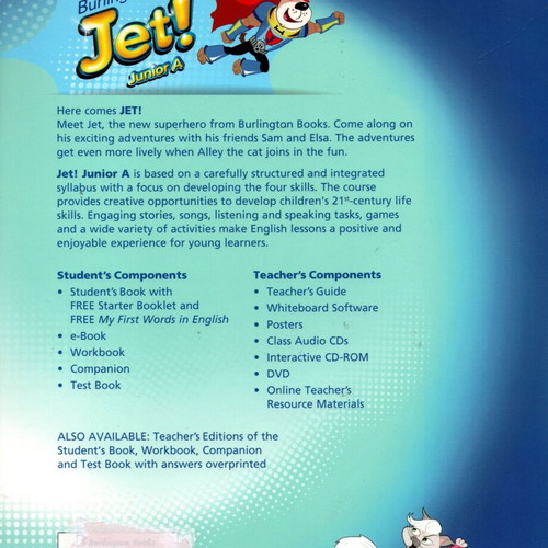 Burlington Jet Junior A Teacher's Book new, English