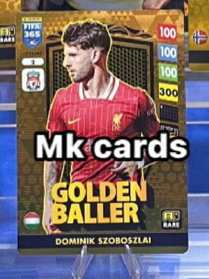 FIFA 365 Adrenalyn 2025 Golden Baller card new