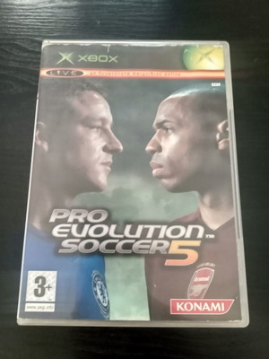 Pro Evolution Soccer 5 Xbox original game, English PAL version