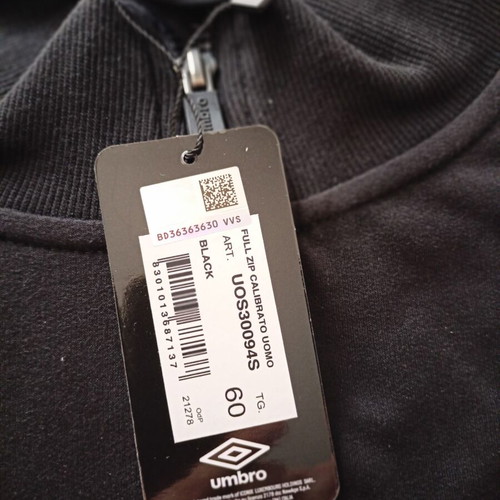 Σετ Umbro καινούργιο, βαμβακερό, μέγεθος XXL, μαύρο και άσπρο