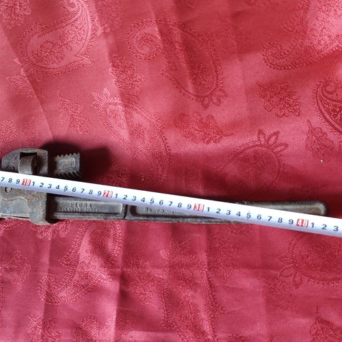Elora No. 75-18 Stillson pipe wrench, 18 inch, forged steel