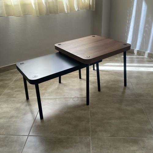 IKEA coffee table set, 55x55cm and 70x40cm