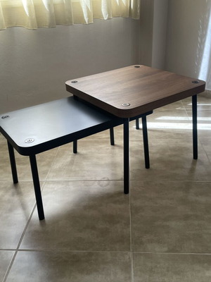 IKEA coffee table set, 55x55cm and 70x40cm