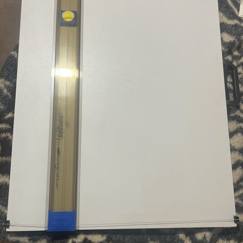 Linear Drawing Instruments like new, board 60x40, parallelogram, bag, triangles, compass