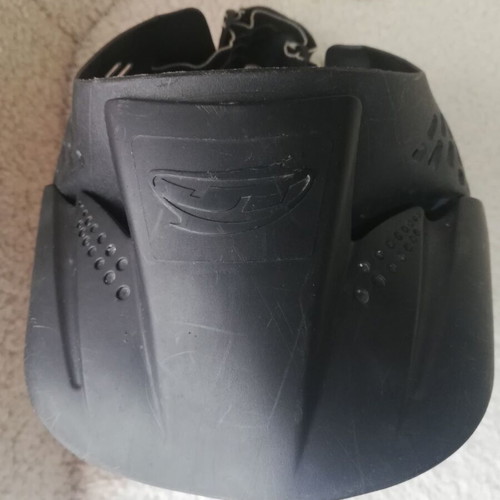 Paintball JT Elite Headshield mask used, black