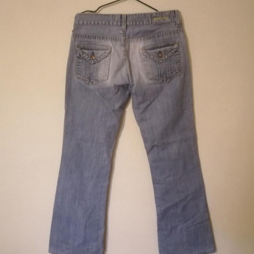 Jean flared pants used, blue, size M