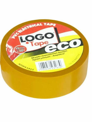 Μονωτική ταινία LOGO κίτρινη 1,9cm x 10m καινούργιο