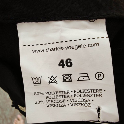 Charles Vögele men's black pants, size M