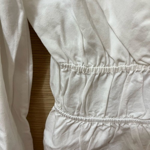 Adoro blouse with open neckline new, size S/M, white