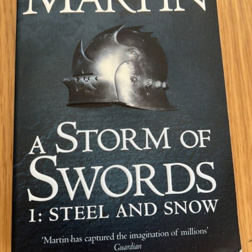 A Storm of Swords 1: Steel and Snow like new