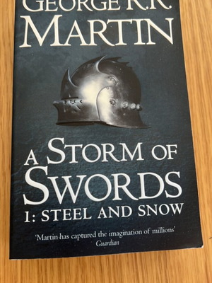 A Storm of Swords 1: Steel and Snow like new
