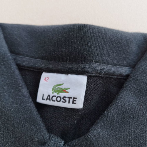 Lacoste No42 T-shirt used, black