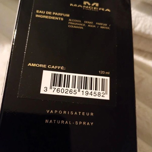 Amore Caffè Mancera Paris eau de parfum new 125 ml