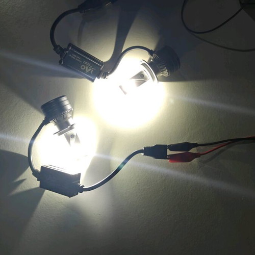 YAO H7 LED Canbus bulbs like new, 2 pcs 28W 6000K 3000lm