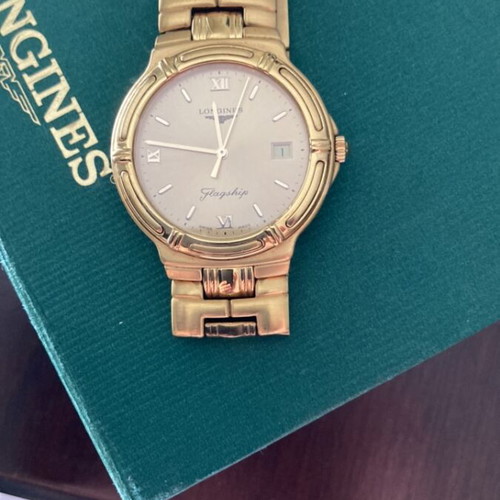 Longines L5 651 2 watch like new, gold unisex