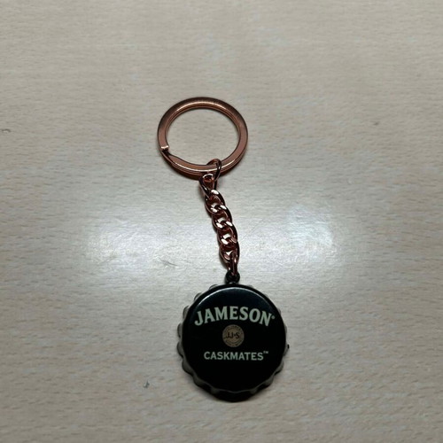 Keyring Jameson Caskmates new, metal, black and gold
