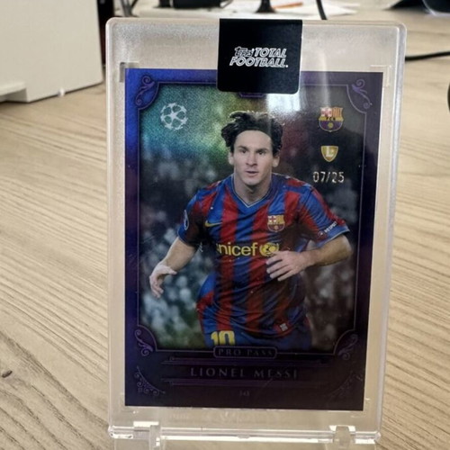 Κάρτα συλλεκτική Lionel Messi Barcelona καινούργια, περιορισμένη 25
