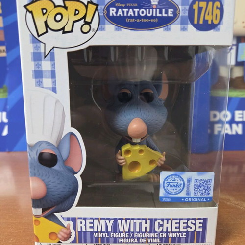 Funko Pop Disney #1746 Ratatouille Remy with Cheese new exclusive figure