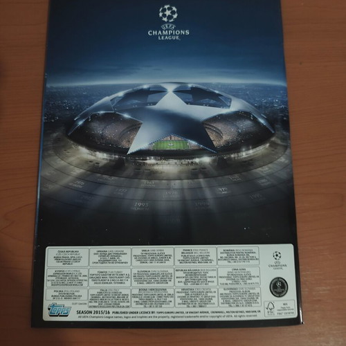 Topps Champions League 2015/16 sticker album, new