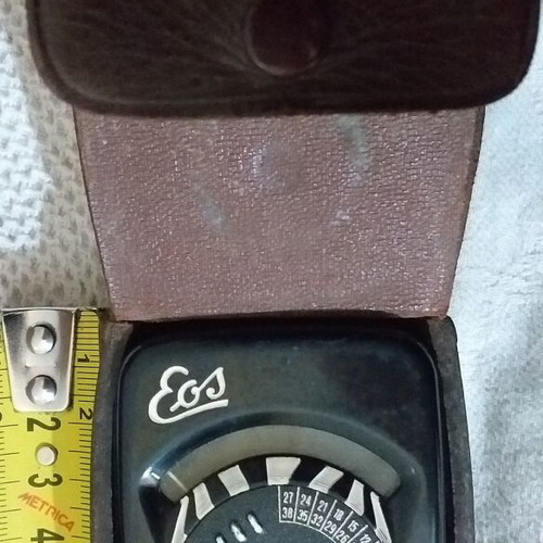 EOS Metrawatt Nürnberg light meter used with leather case