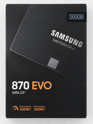 Samsung 870 Evo SSD 500GB 2.5 ιντσών καινούργιο