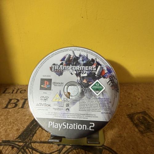 Transformers PlayStation 2 game, action