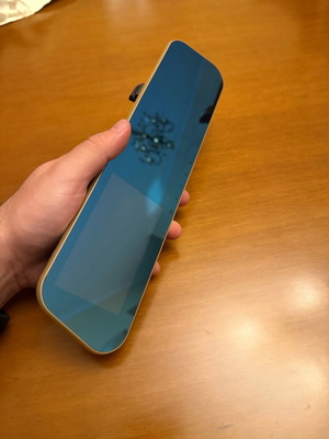 Car mirror with 1080p camera and 4.3’’ screen like new