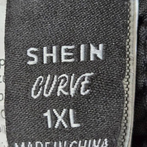 Black Shein Curve 1XL jeans without front pockets like new