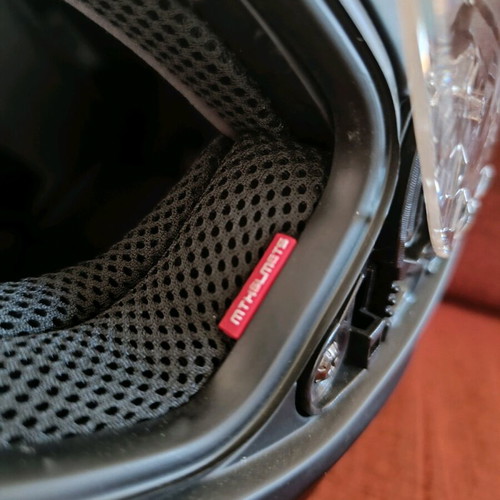 Motorcycle helmet like new full face closed type black size XXL