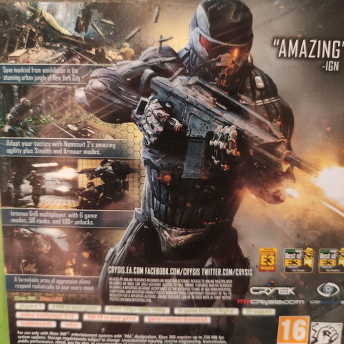 Xbox 360 game pack Rise of the Humans and Deus Ex new