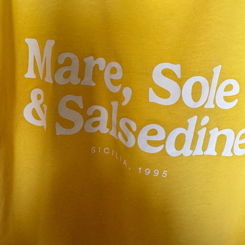 H&M women's yellow M mako shirt like new