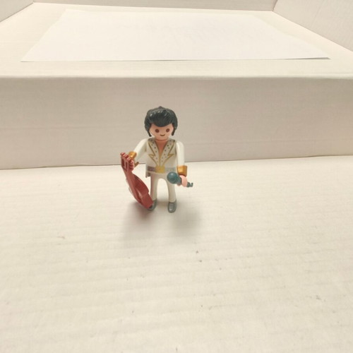 Elvis Presley Playmobil with microphone and guitar like new