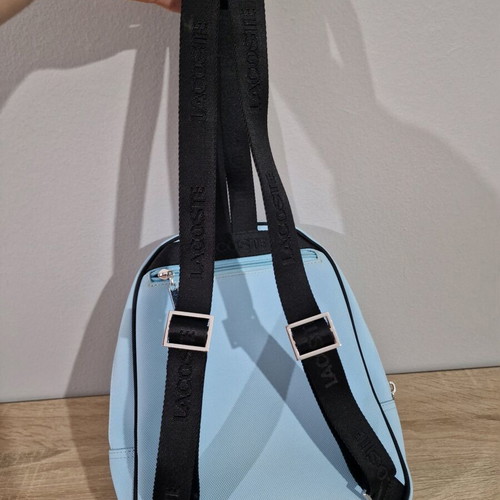 Lacoste backpack as new, light blue and turquoise
