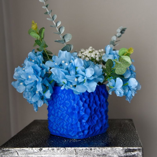 3D printed plant pot, 14cm height
