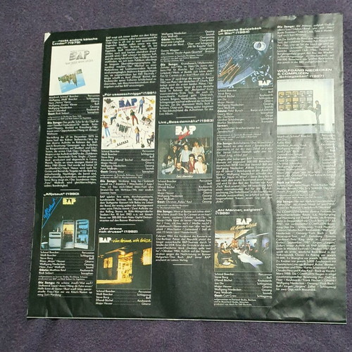 BAP Da Capo vinyl record like new