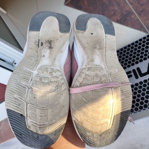 Fila Recharge Nanobionic 3 women's running shoes size 37 used, pink