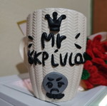 Polymer clay mug new