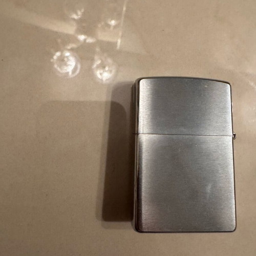 Zippo lighter collectible silver new