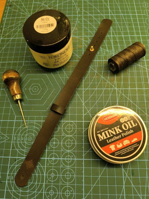 HANDMADE LEATHER WATCH STRAP