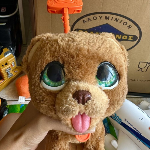 Hasbro FurReal Poopalots Big Wags interactive plush toy like new