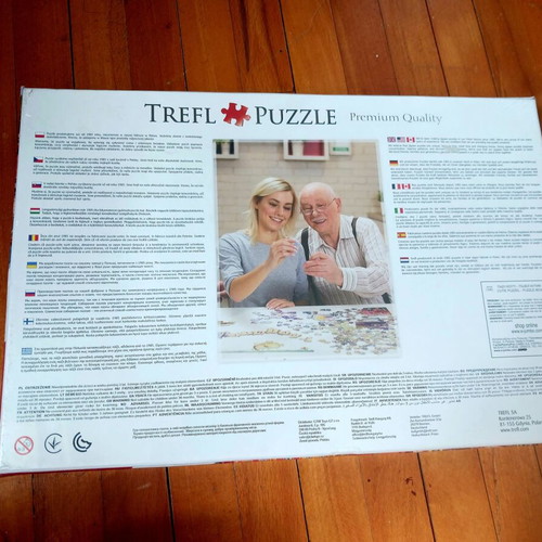 Trefl puzzle 500 pieces new, sealed packaging