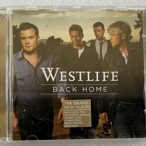 Westlife Back Home CD slightly used, pop