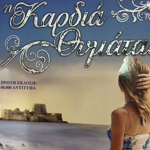 The Heart Remembers novel by Kaith Oikonomou like new, Greek