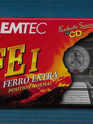EMTEC FE I Ferro Extra 60 cassette new - sealed