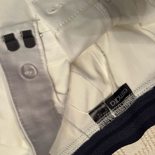 Esmara white trousers used, size 38