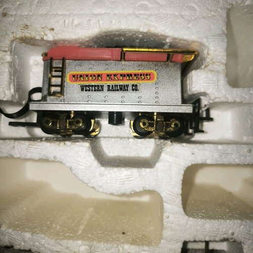 Vintage Goldlok Western Express battery-operated toy train set new