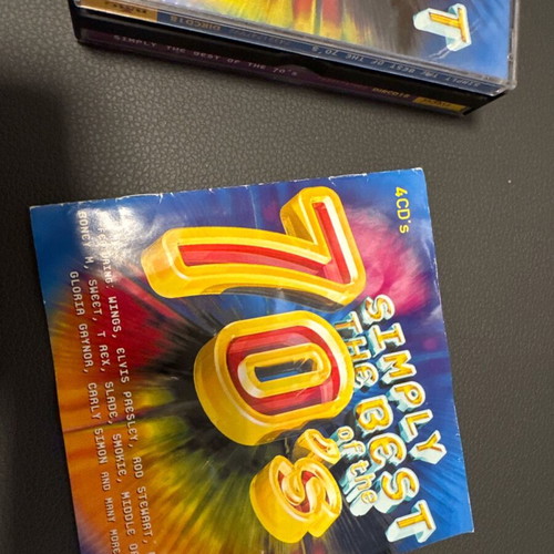 Simply The Best Of The 70’s CD like new, 4 discs
